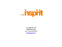 Tablet Screenshot of inspirit.net